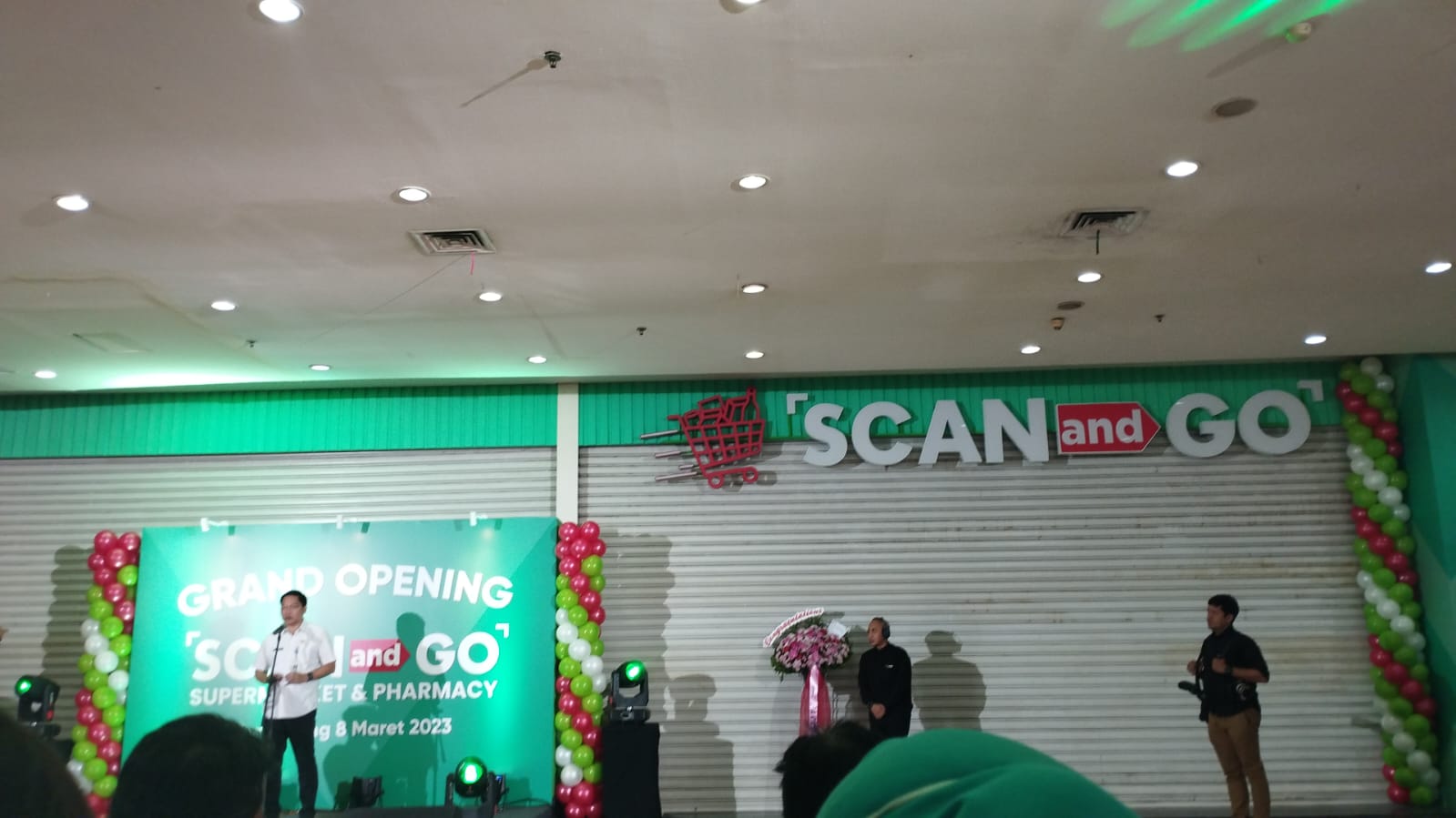 Opening Scan and Go 1